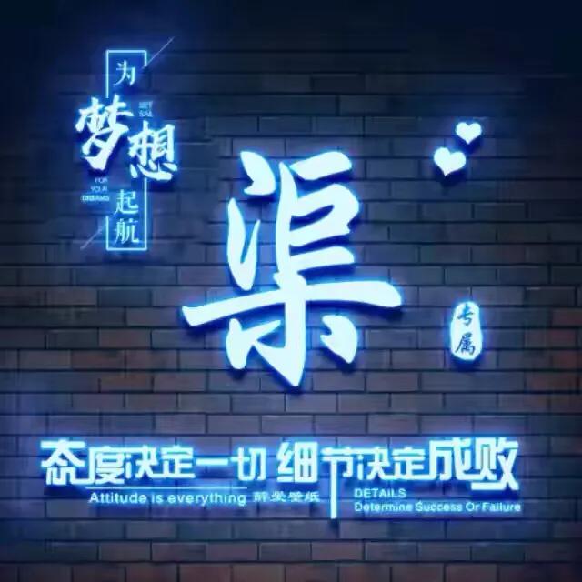 裸眼3d姓氏微信头像,3d逼格黄金透明微信头像姓氏