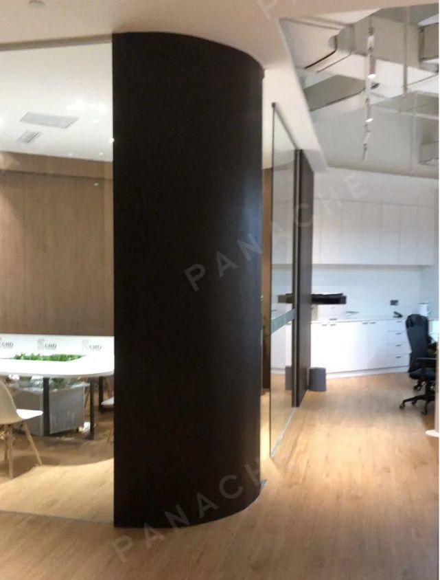 圆柱包边安装,圆柱包体安装图片