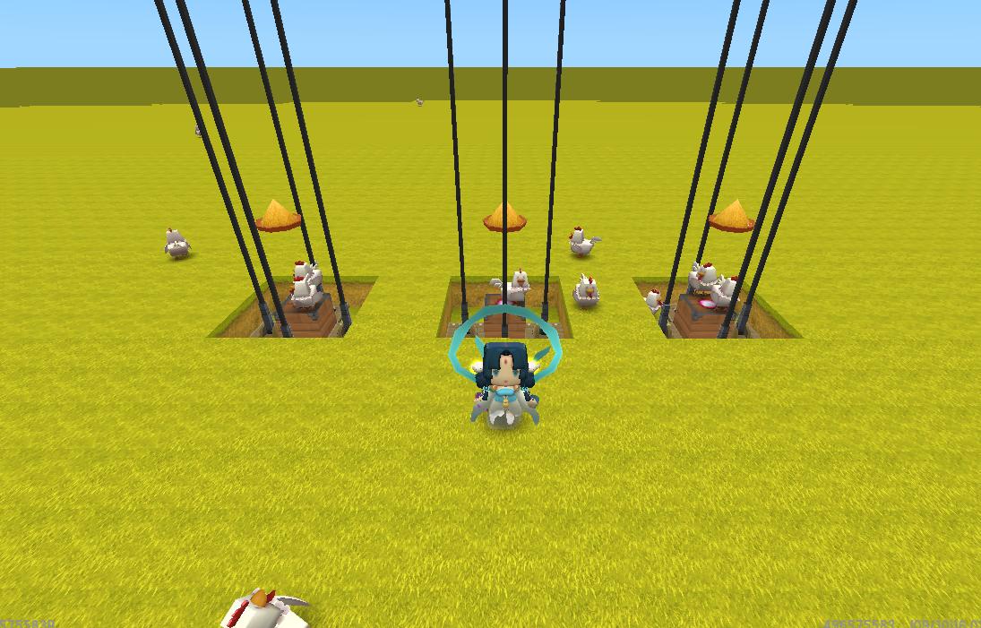 迷你世界躲避巨型鸡教程,迷你世界黑科技陷阱教程