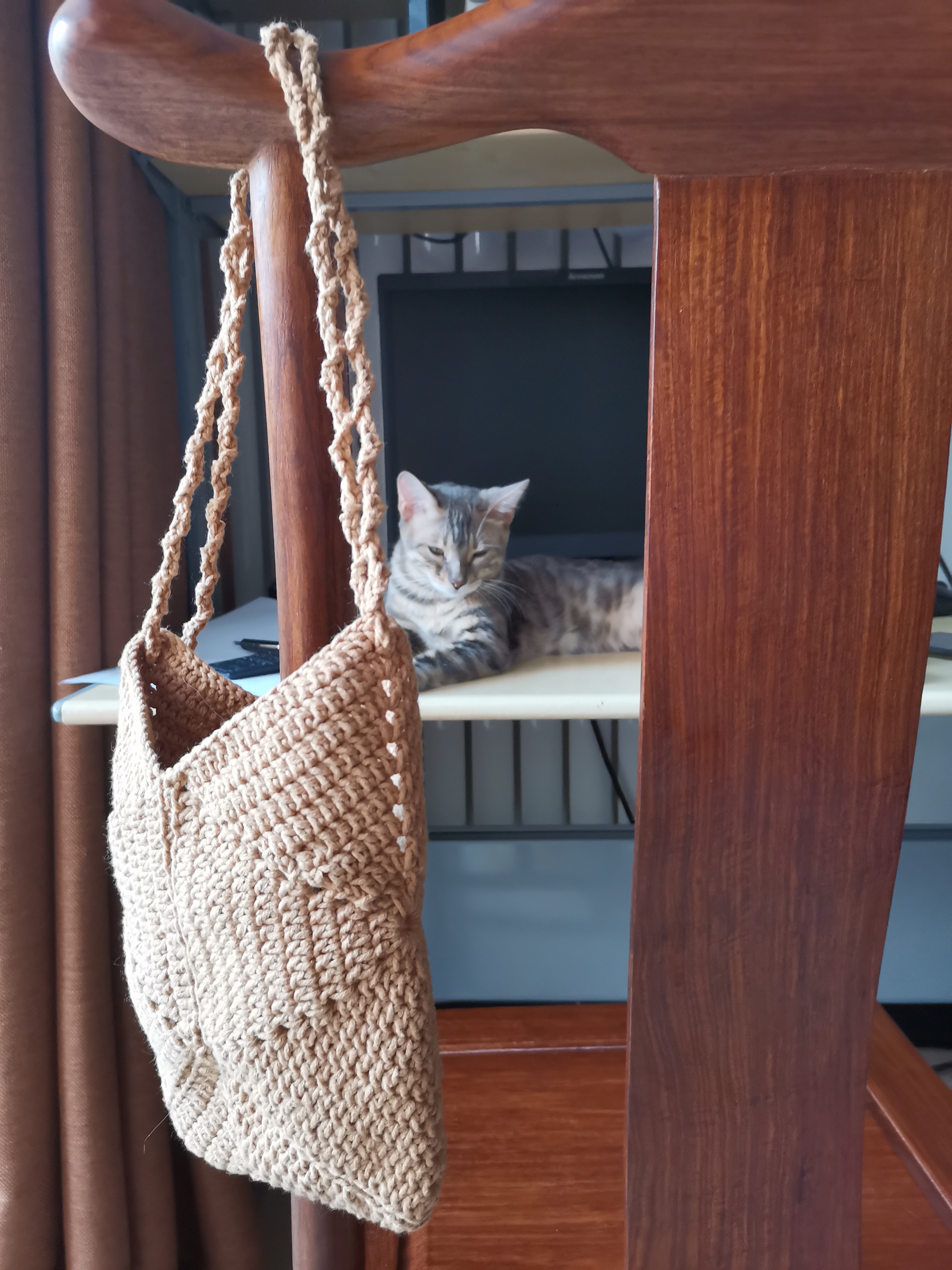 几何图形拼接包,几何斜挎大包包钩织教程