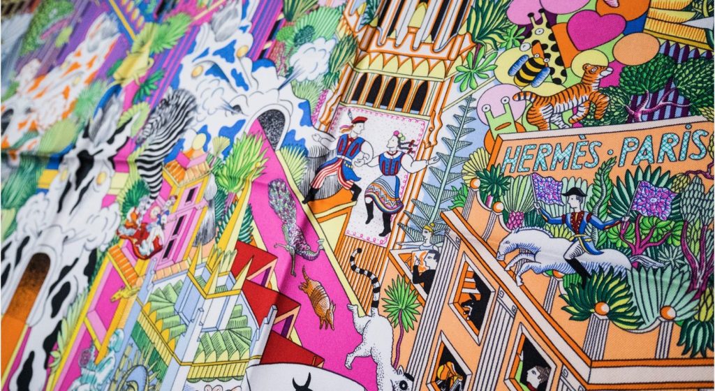 爱马仕丝巾一条,爱马仕丝巾如何成为第一的