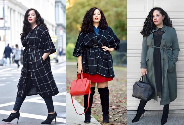 超级大胖子温柔穿搭,胖子显高显瘦的穿搭