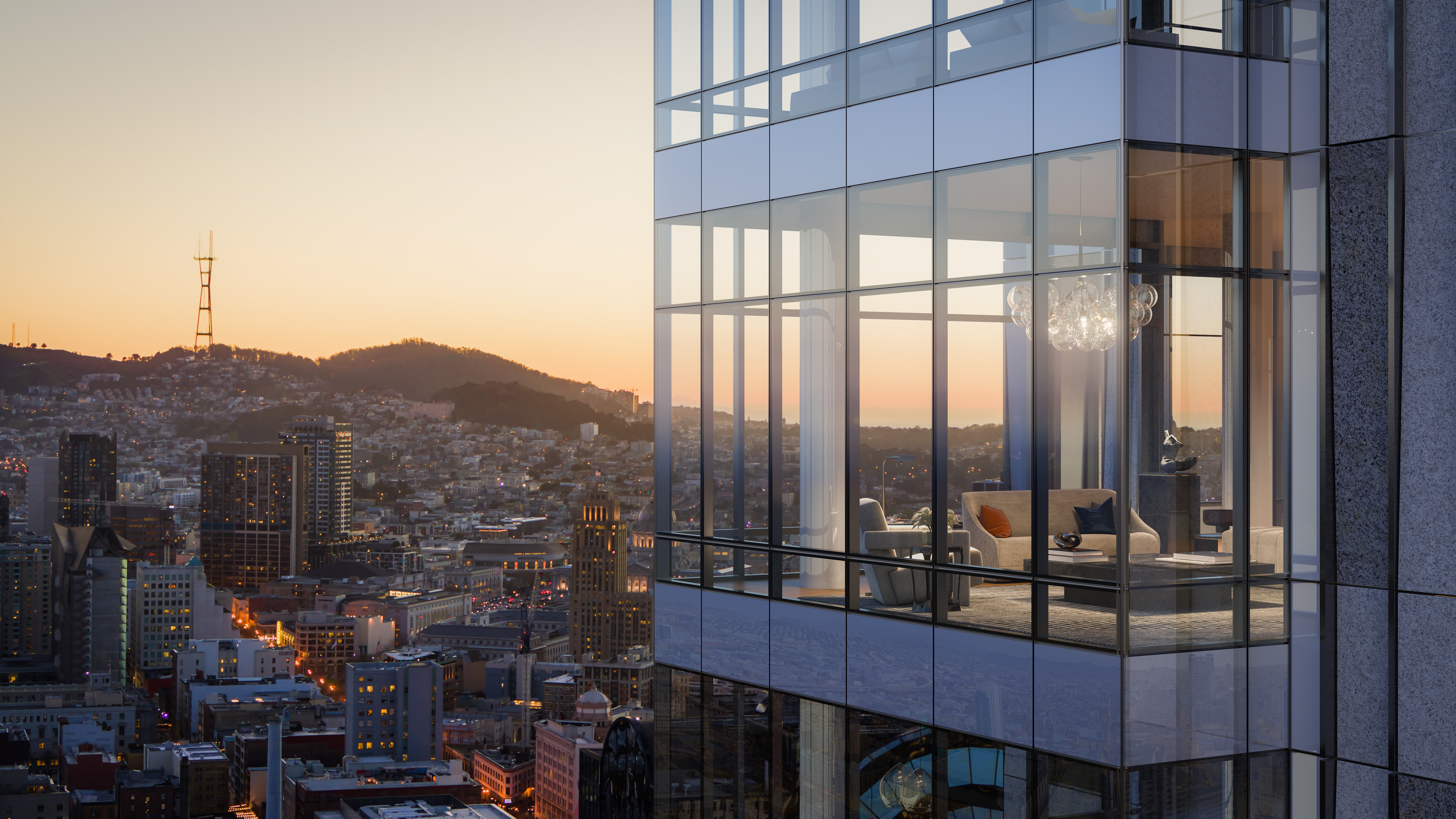 Mission街706号，旧金山市中心四季酒店独立私人公寓发布会