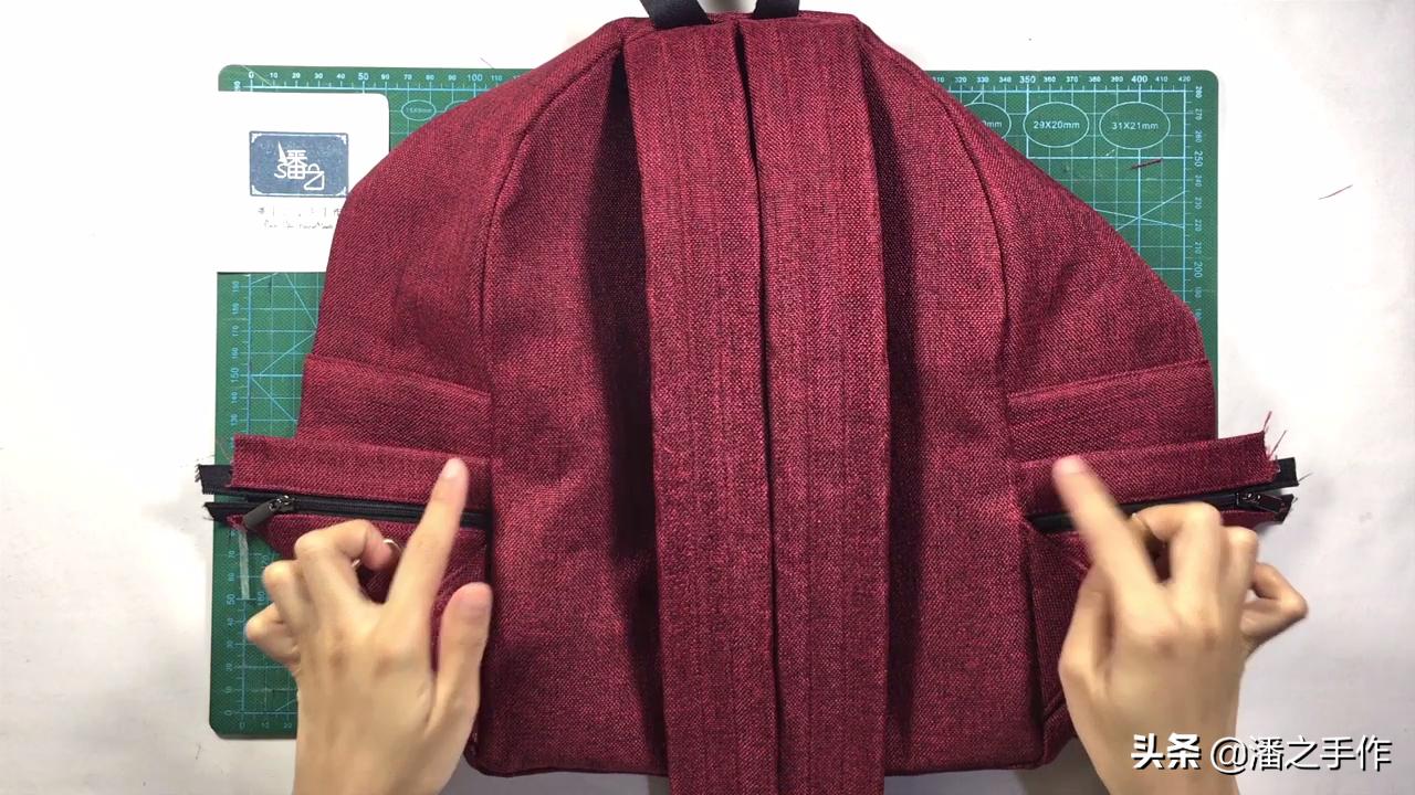 做自己的双肩包,怎么自己做一个真正的双肩包