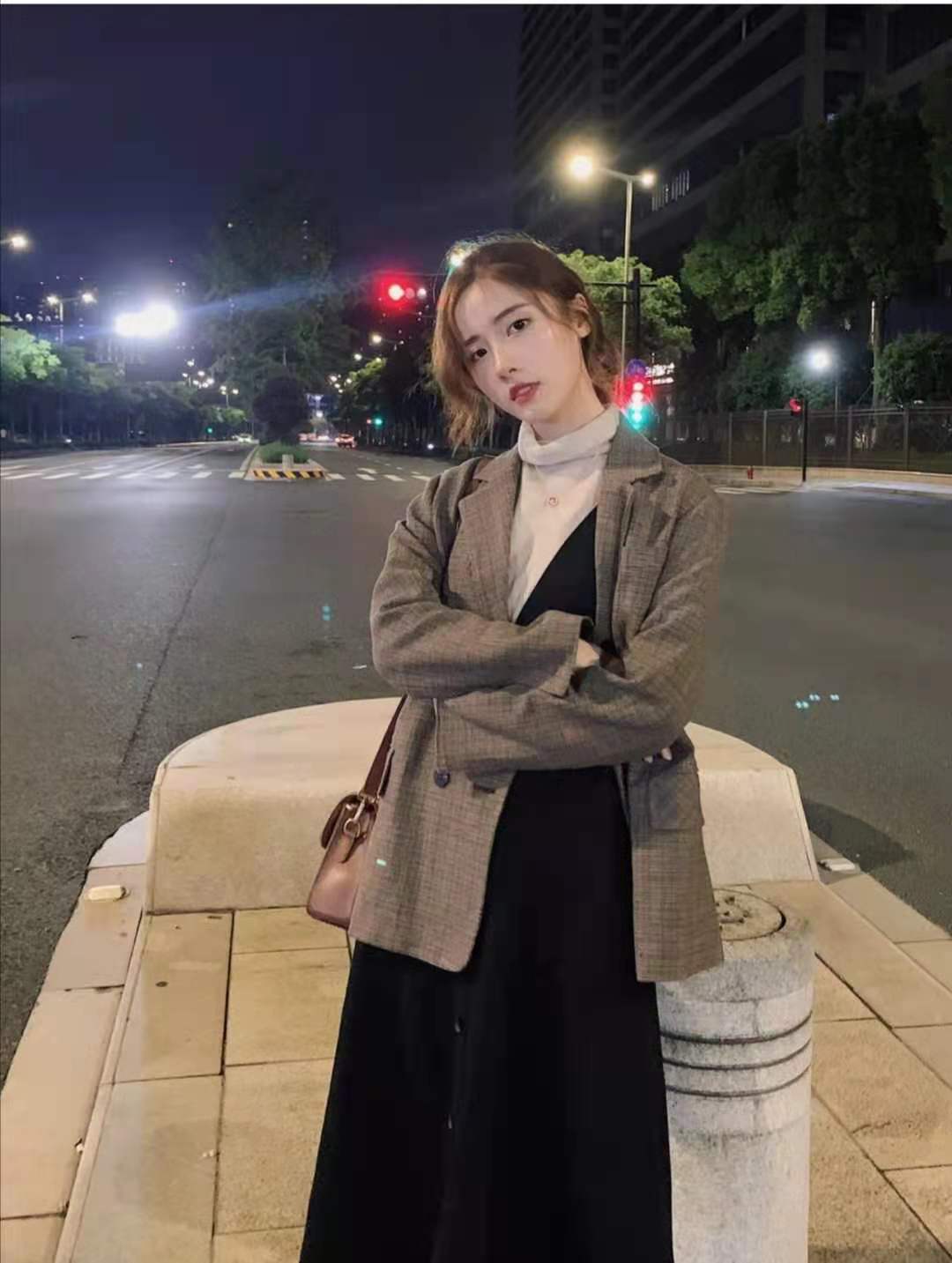 格纹西装外套休闲穿搭男士,小个子收腰格纹西装搭配