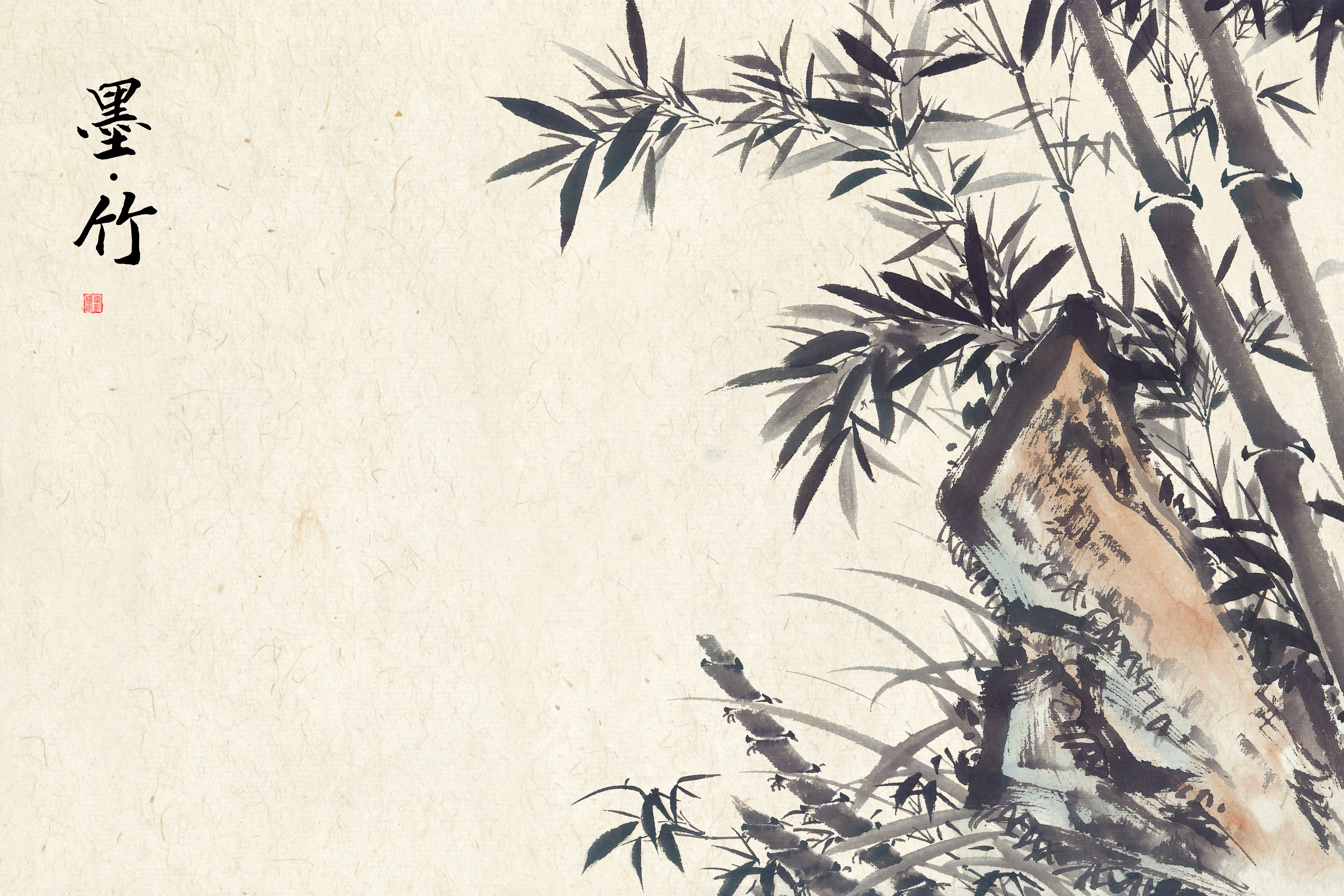 中国风工笔画素材图片,工笔画白描中国风