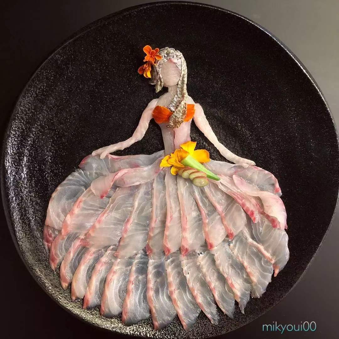 澳龙刺身摆盘制作视频,刺身制作视频创意摆盘