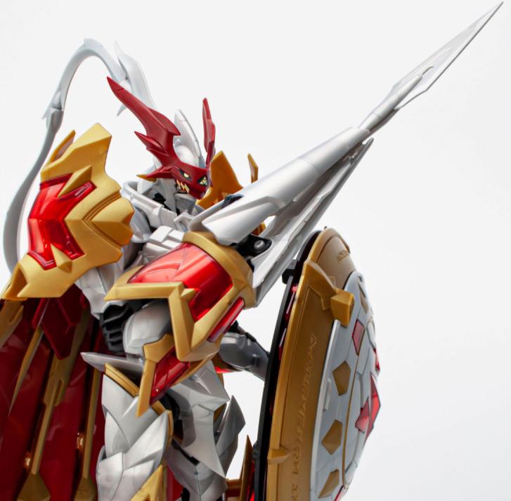 红莲骑士兽拼装成品 (红莲骑士兽盾牌拆解)