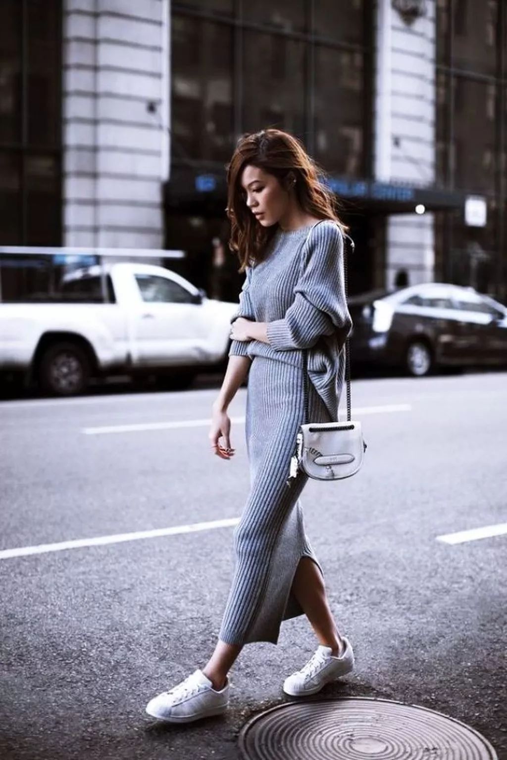 你穿百褶裙有多美,你穿裙子的样子好看吗