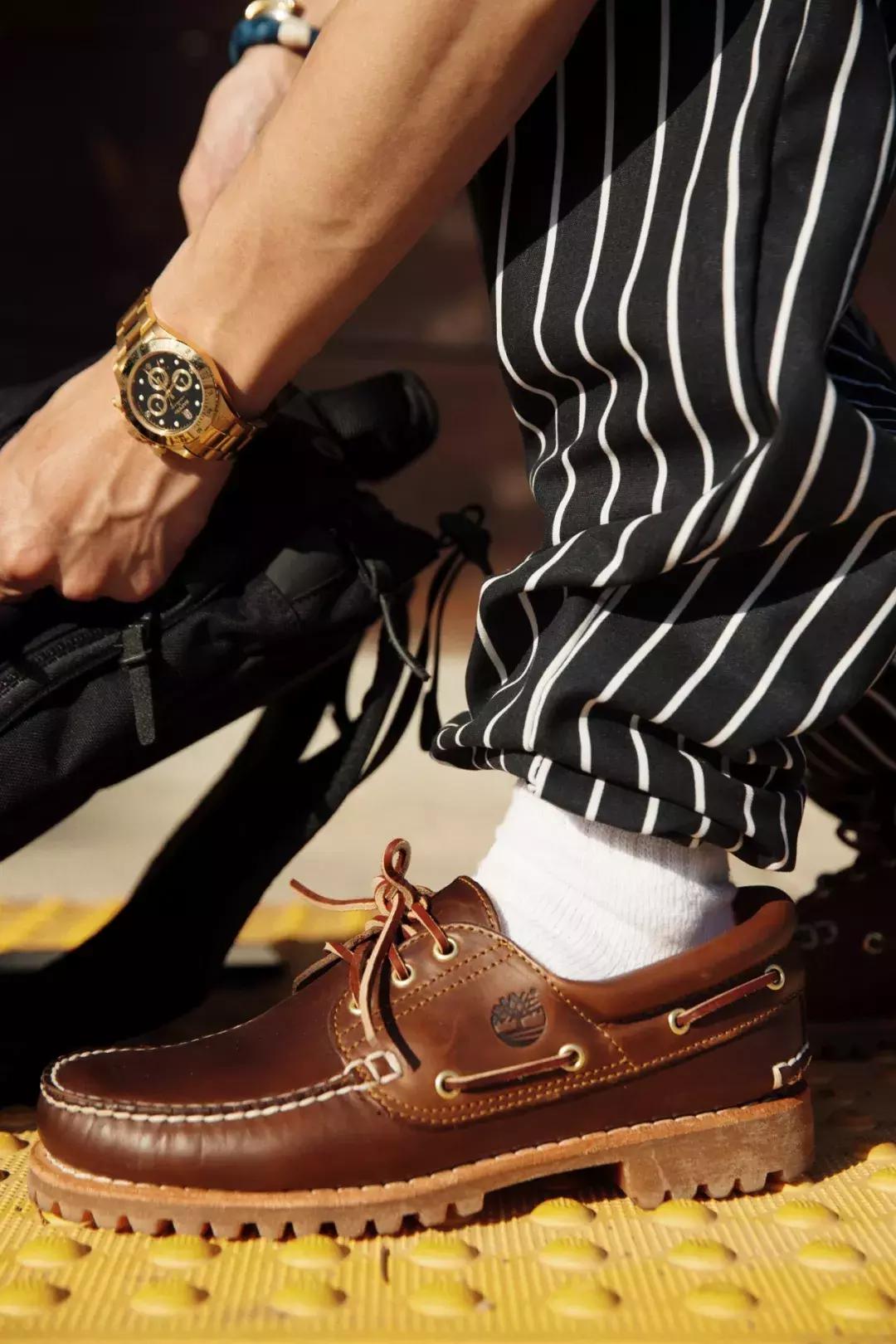 说实话,能穿好「船鞋」的人,真没几个