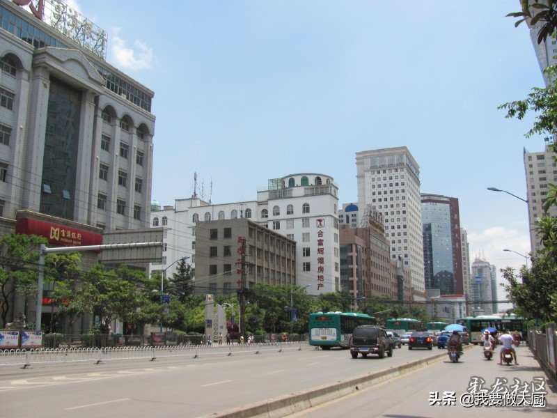 昆明兴衰历程,昆明历史上的清朝街