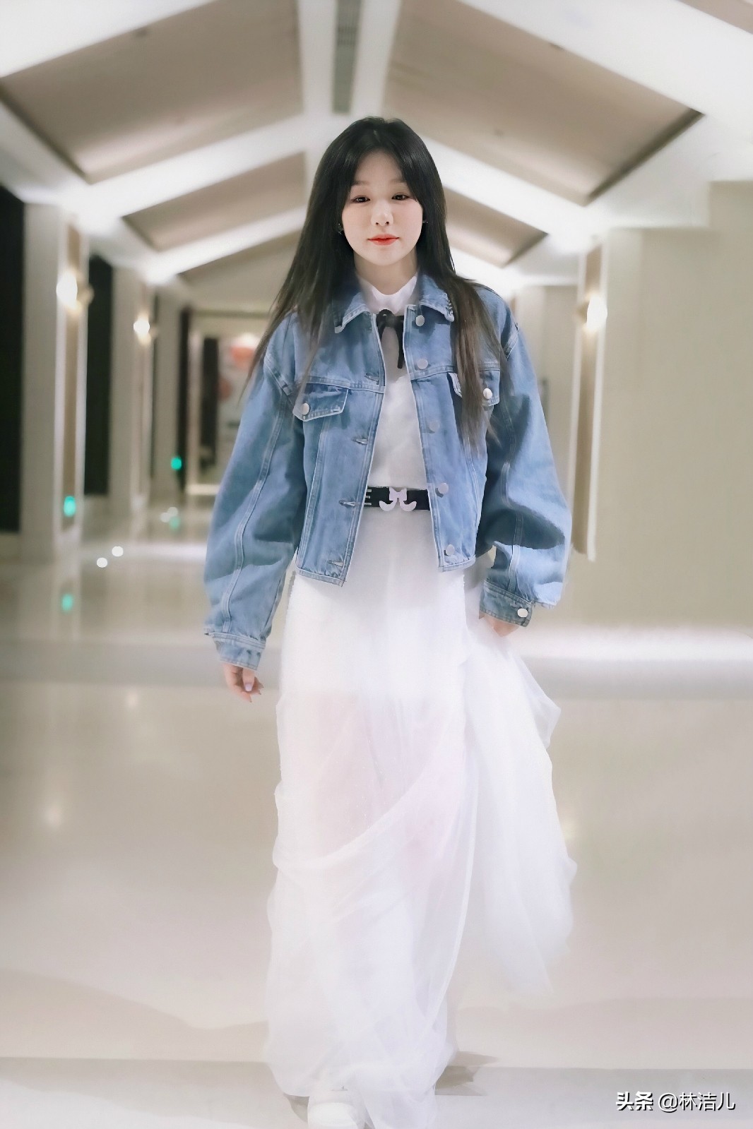 徐梦洁同款韩系发带,徐梦洁韩系少女