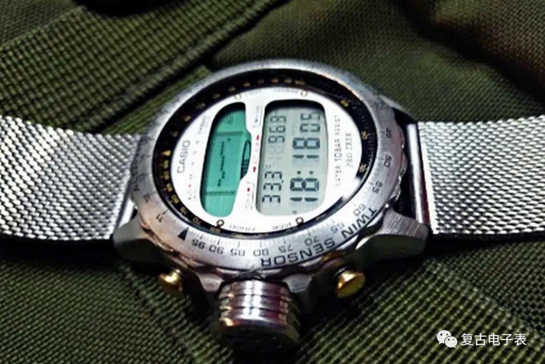 搭载多重边框计算方式的双重感应器CASIOalt7000
