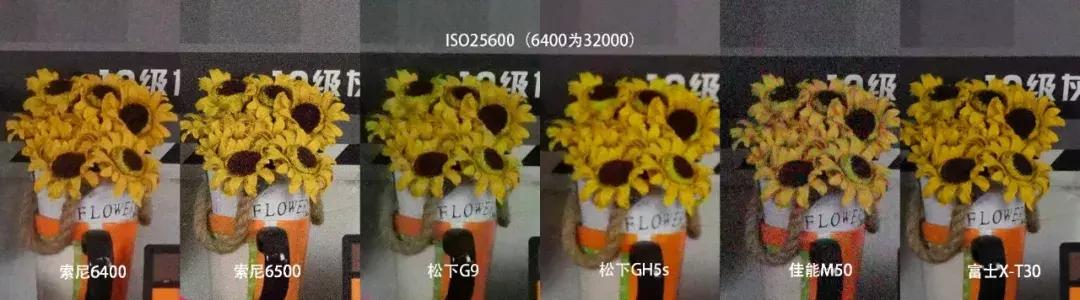 横评|索尼A6400、A6500、松下G9、GH5S、富士X-T30和佳能M50