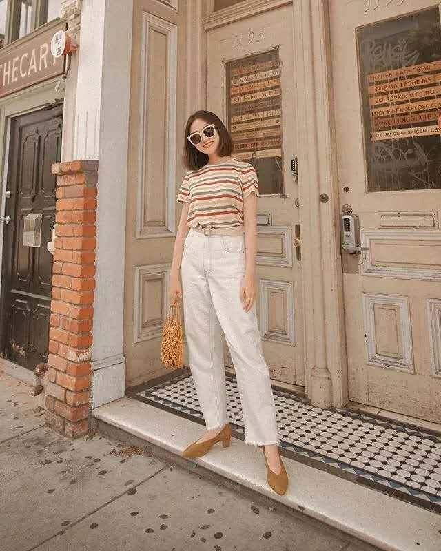 优衣库格子裤搭配技巧,优衣库直筒裤的搭配