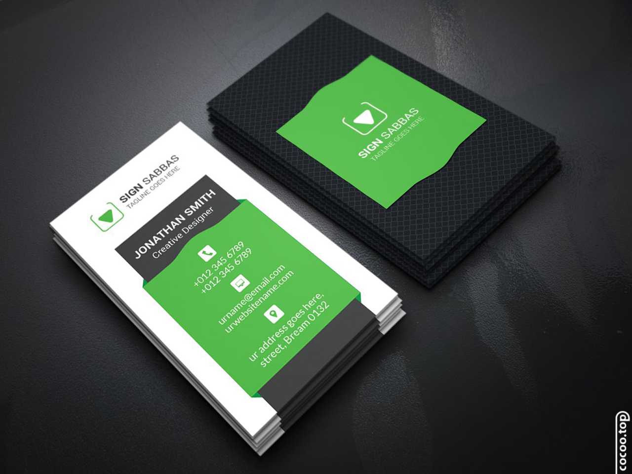 商务名片设计欣赏极致留白,商务名片设计欣赏简而雅