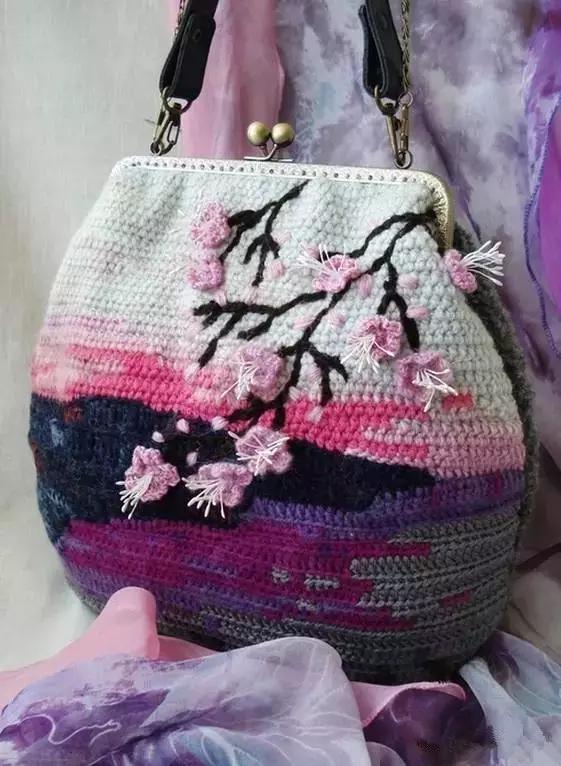 31款超美的爱尔兰钩花包，绝对让你爱不释手，独特的美！附教程