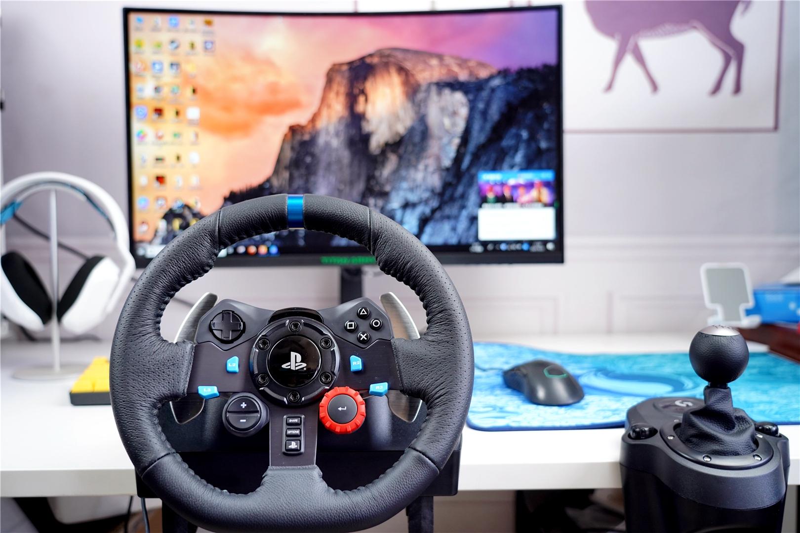 900度游戏方向盘,罗技g29方向盘测评