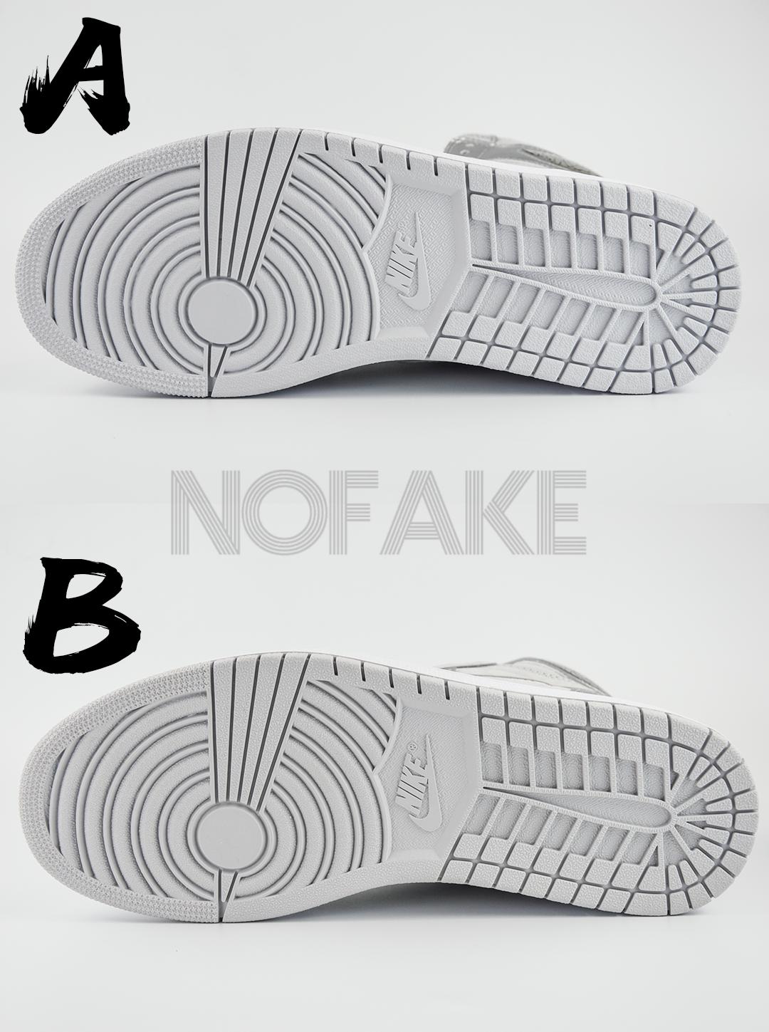 airjordan1真假鉴定,airjordan1分辨真假