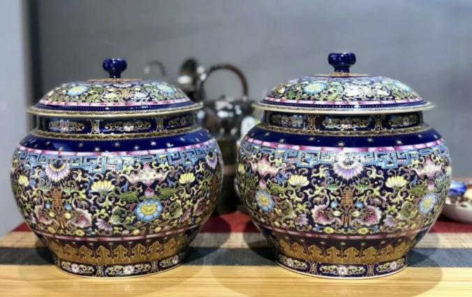 珐琅琉璃有什么区别,看看清代各种老琉璃珠是什么样的