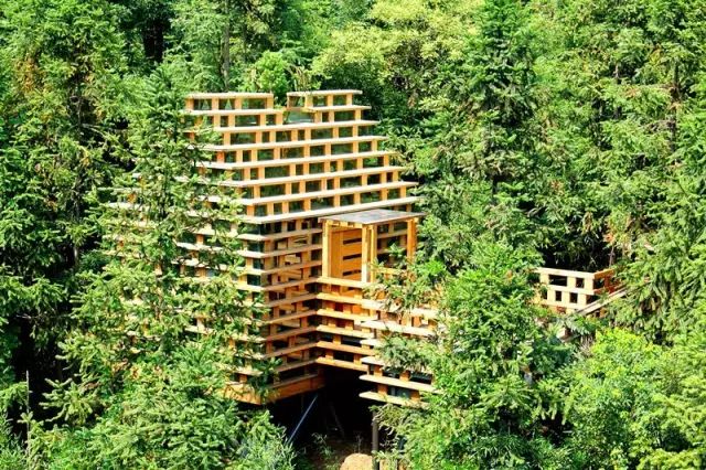 特色树屋民宿度假屋设计方案,很有创意的木屋