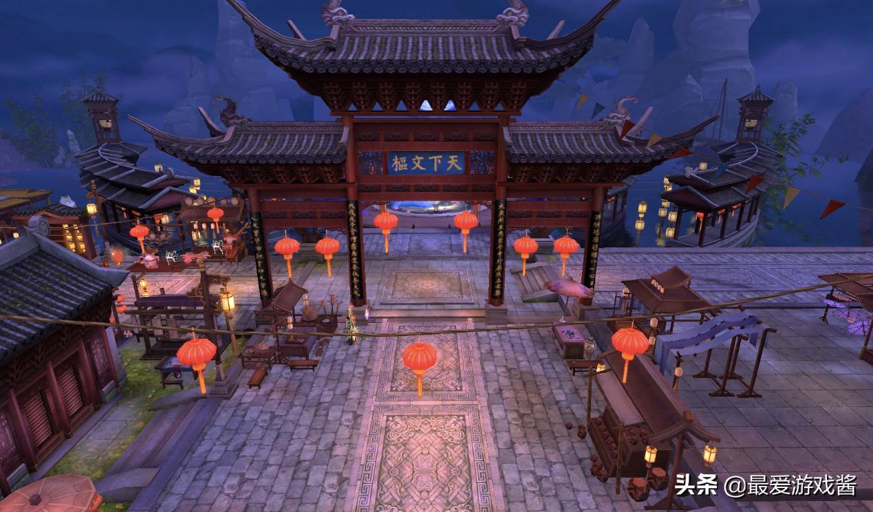 诛仙游戏里的绝美风景,被游戏耽误的颜值