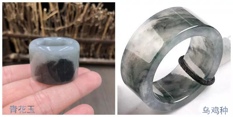 水墨玉与乌鸡种翡翠的区别,翡翠乌鸡和青花区别图解