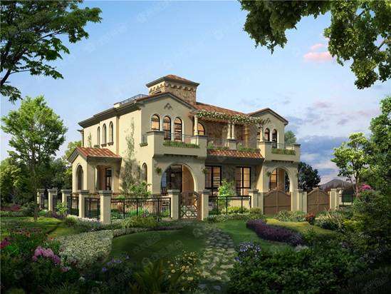 上山间别墅,大气的别墅设计案例