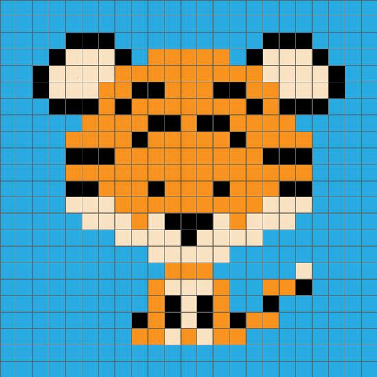 钩针钩的十二生肖图解,十二生肖钩针图解