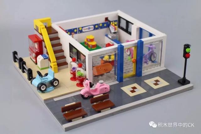 韩国小牛津ST33322城市系列TOYSHOP与玩具反斗城的合作款