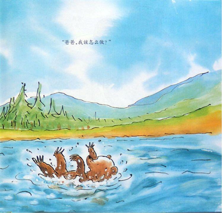 绘本小熊和最好的爸爸聚会,绘本故事小熊和最好的爸爸