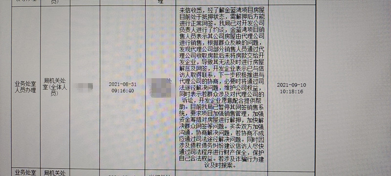 郑州金蓝湾小区现状,金蓝湾小区已被停止网签