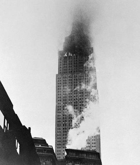 美国纽约帝国大厦建筑视频,美国地标建筑帝国大厦