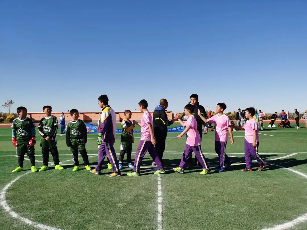 促进体育发展传承足球精神壹基金壹乐园绿茵小将通榆县足球联赛