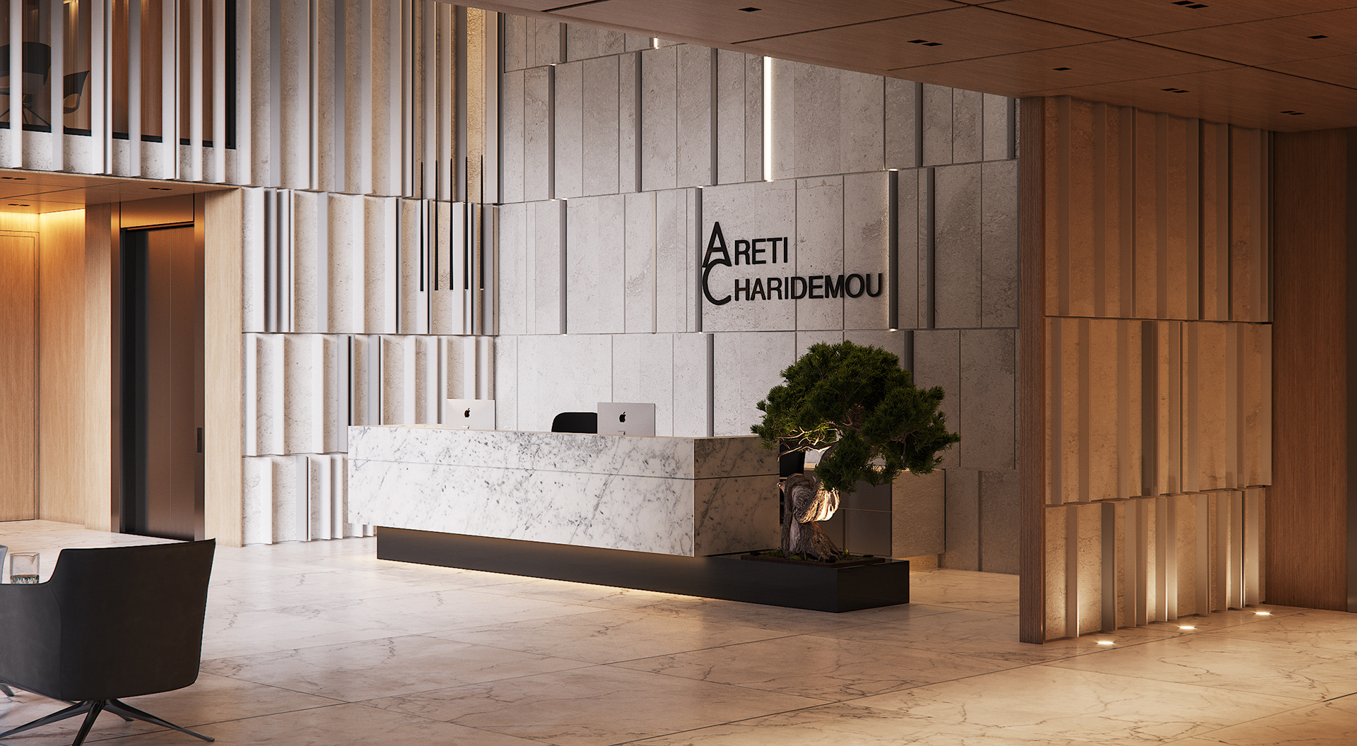 办公室前台装修设计工程,高端办公室前台装修设计展示