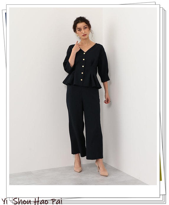 夏季亚麻宽松洋气7分裤,亚麻棉牛仔直筒裤穿搭