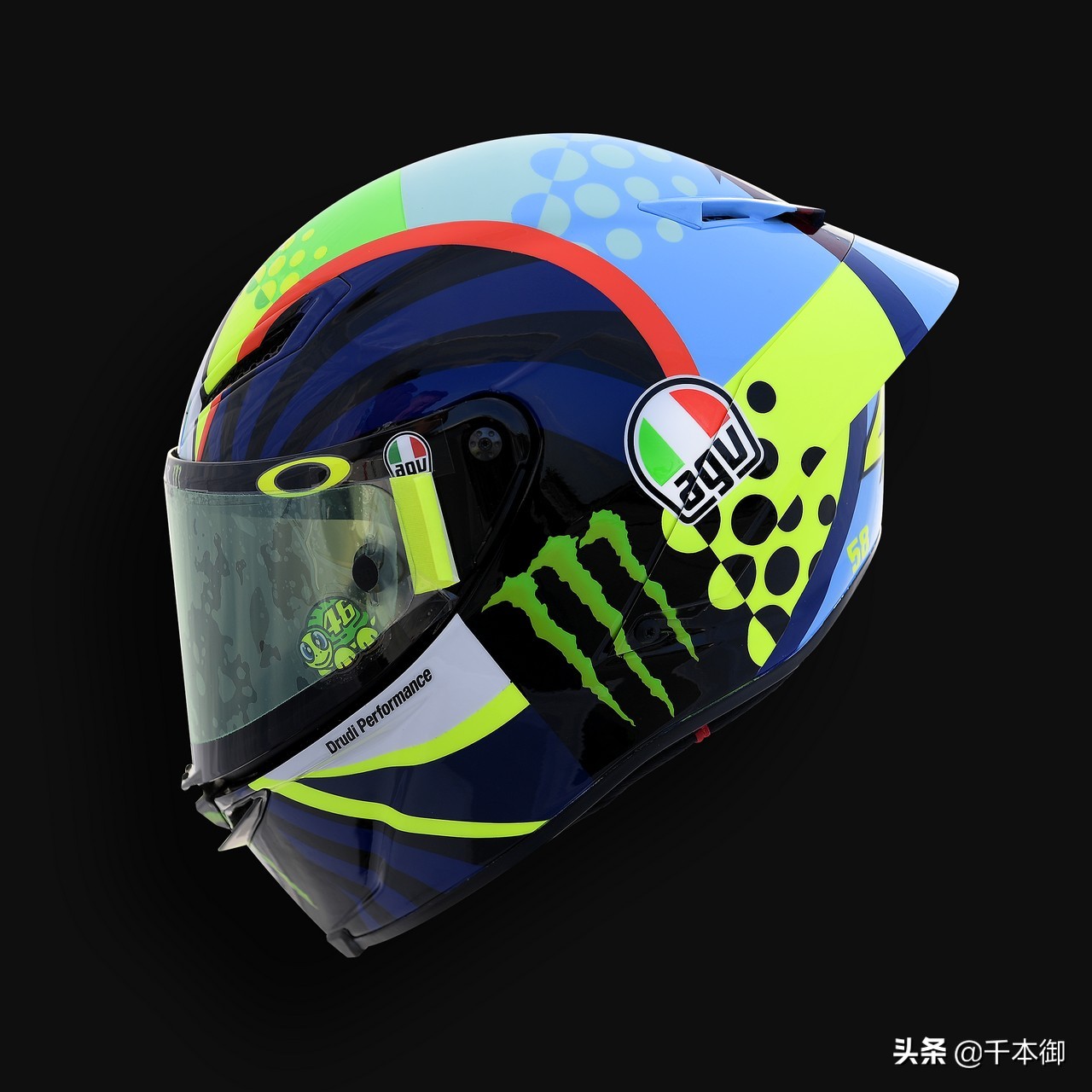 agv头盔pista冰蓝推荐,agv头盔pista彩虹一号