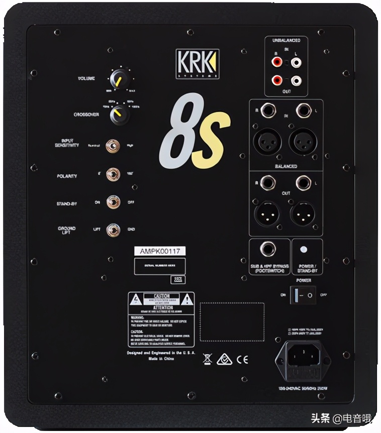 krk音箱低音炮,krk5寸音箱配几寸低音炮