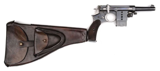 伯格曼3a手枪,伯格曼1型自动手枪