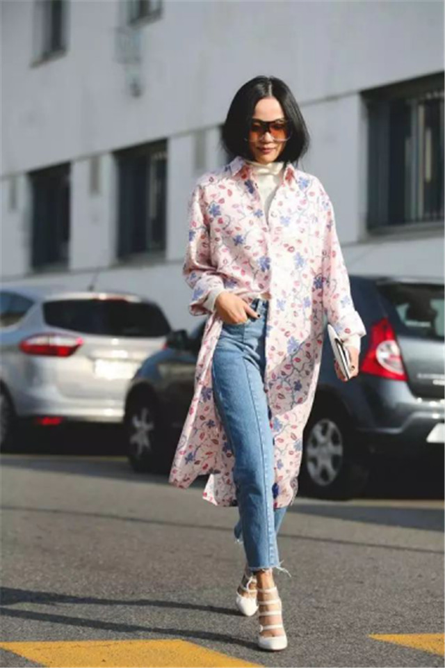 七分阔腿裤牛仔裤搭配什么鞋子,秋装新款阔腿裤小黑裤