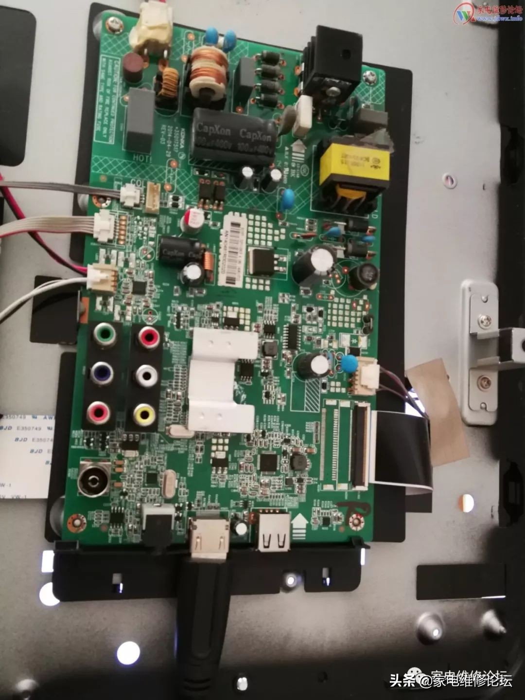 康佳电视led32f1100cf不开机,康佳led32f1100cf灰屏怎么修