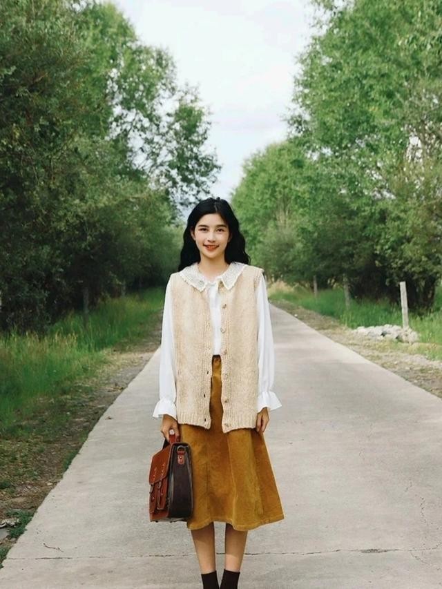文艺复古森系风穿搭夏季,文艺风穿搭自带减龄感大方又时髦