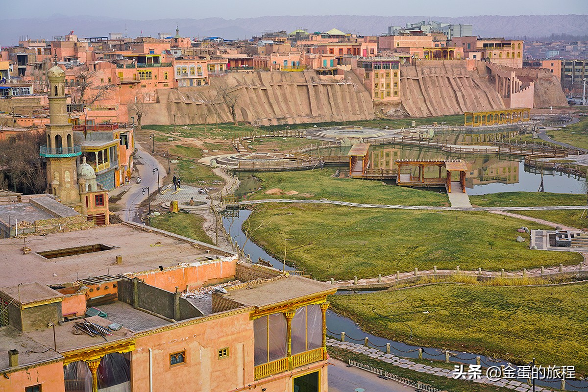 新疆喀什迷宫街区,喀什噶尔老城景区