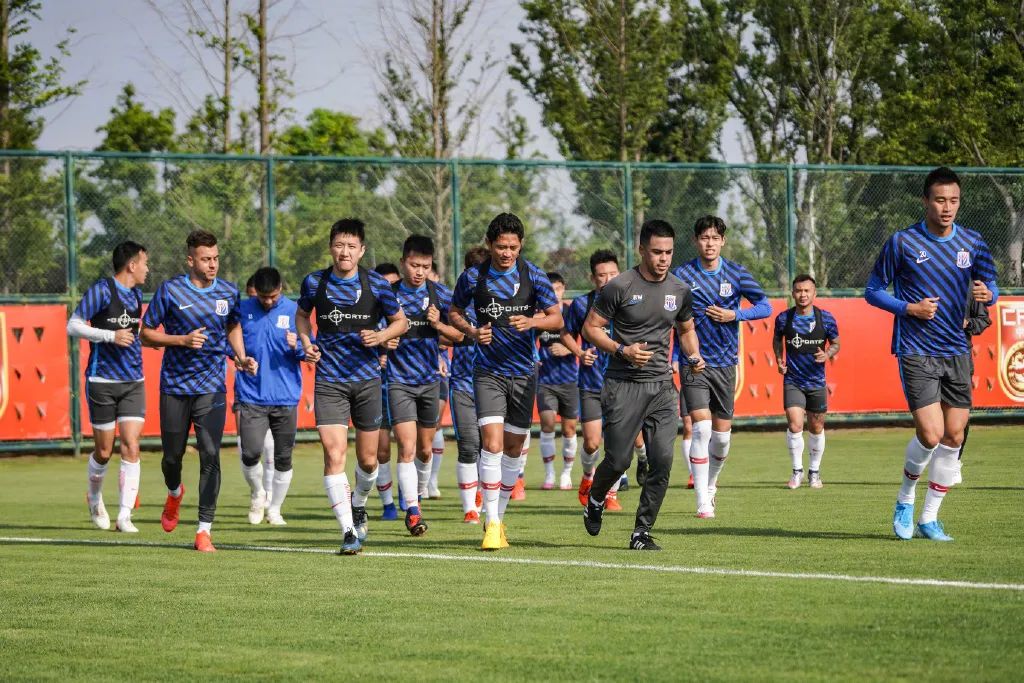 申花足球足协赛,申花体测