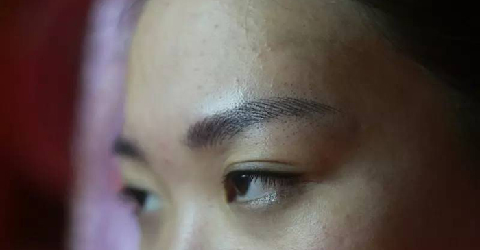 纹绣新手适合做线条眉吗,纹绣师线条眉的基本功