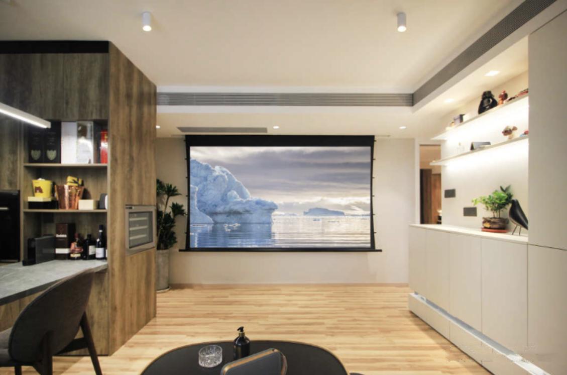 如何把电视墙和走廊变为一体,小户型把电视墙改在过道墙面上