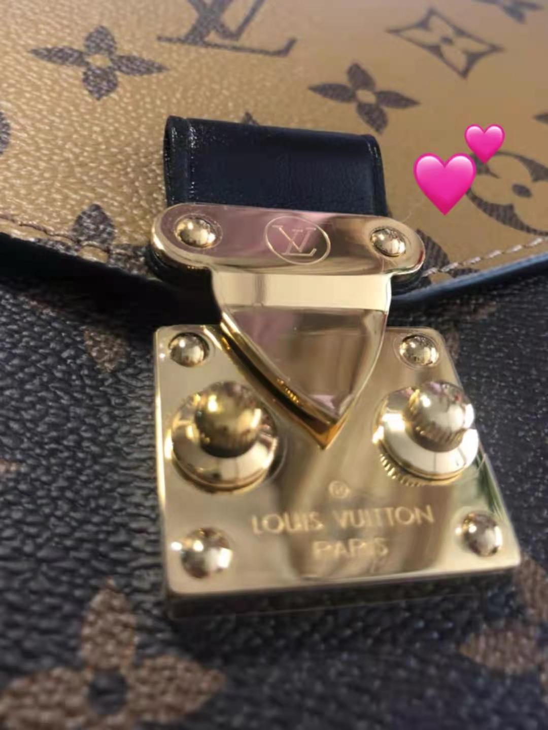 最新款LV邮差包,拼色邮差包lv真假怎么看