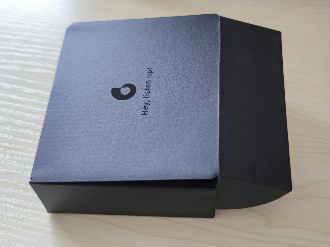 moripods耳机开箱蓝色,hayloumoripods蓝牙无线耳机测评