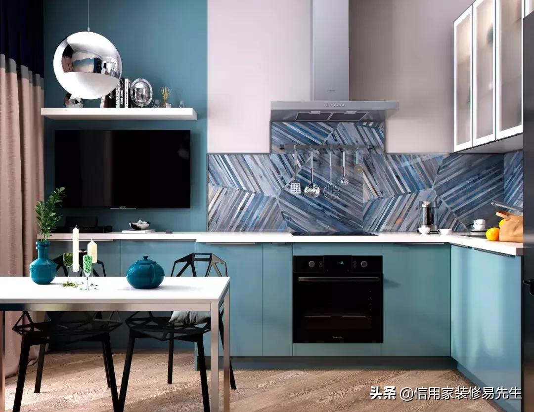 橱柜都有什么颜色好看的,橱柜白色台面配什么颜色的门好看