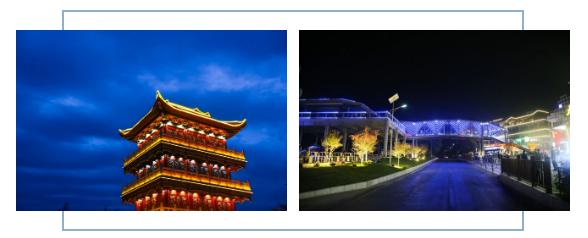 云台山夜经济景观,云台山风景区今日最新视频